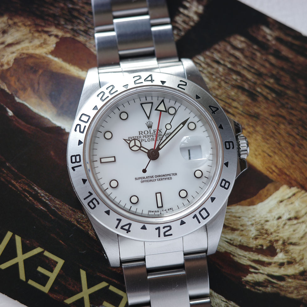 Thumbnail: 1996Rolex Explorer-2 16570 box and paper