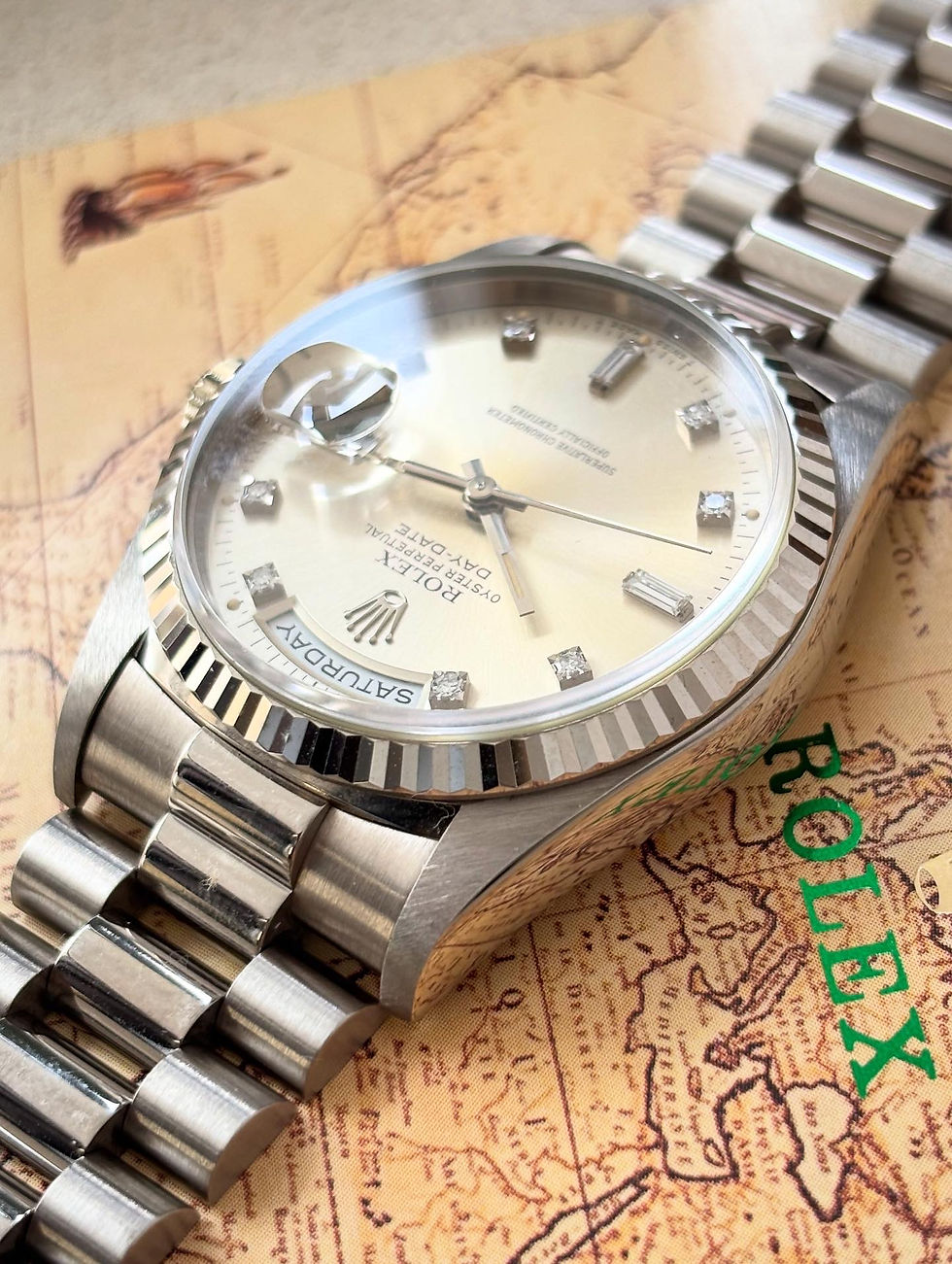 Thumbnail: 1991 Rolex Daydate 18239 Full set 