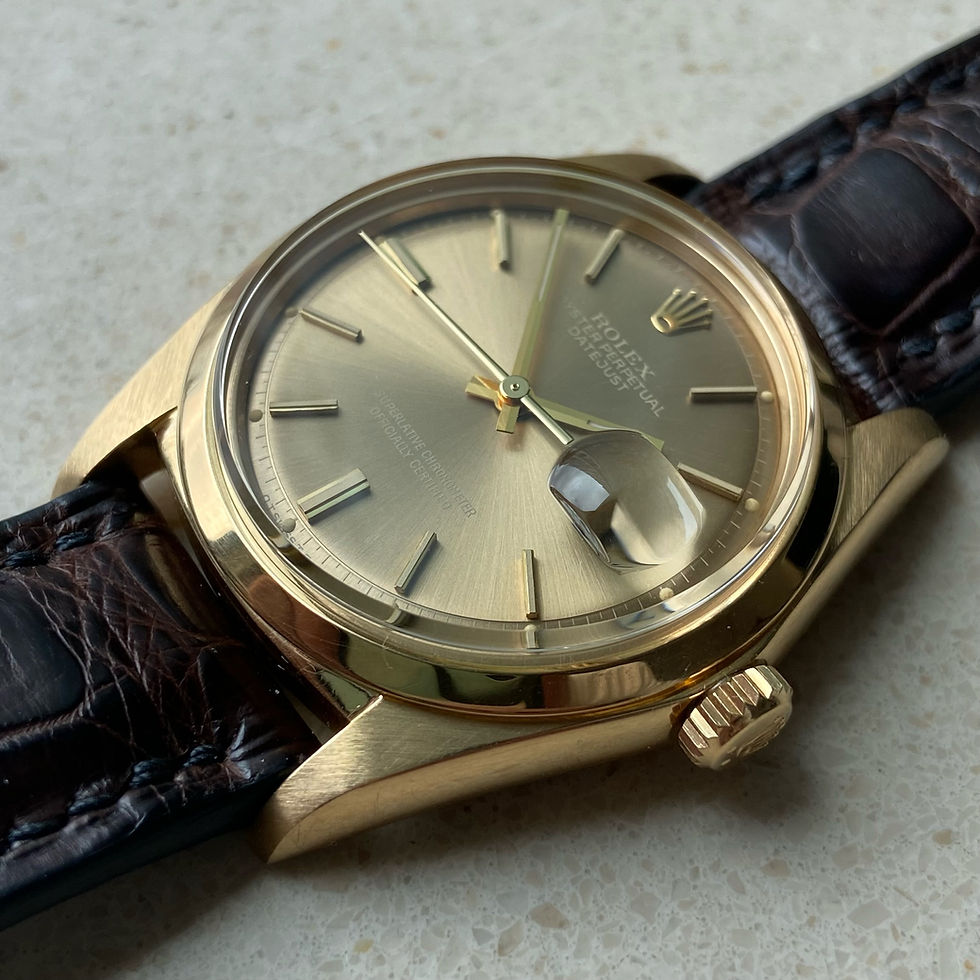 Thumbnail: 1977´Vintage Rolex Datejust 1600 YG