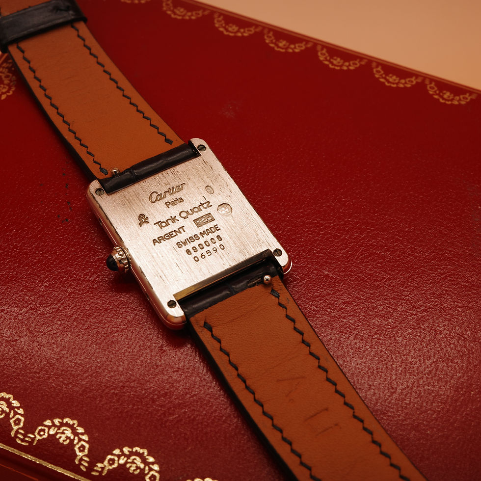 Thumbnail: Cartier Tank Boys 6590 Silver casing