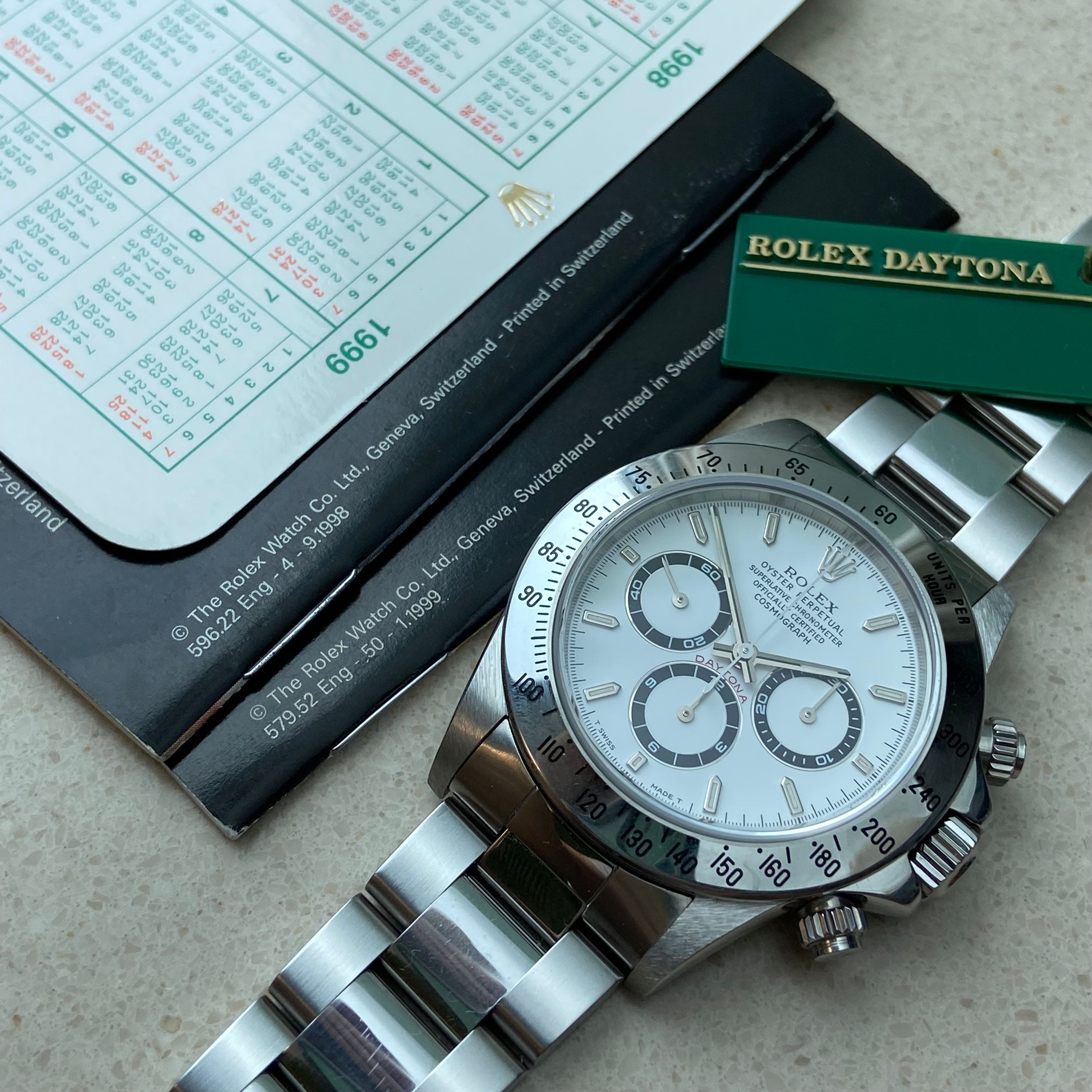 1999’Rolex Daytona 16520 Cosmograph Fullset