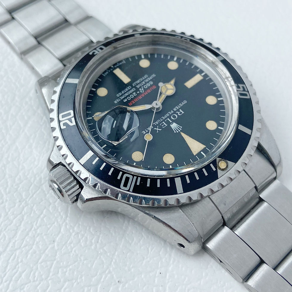 Thumbnail: 1970, Rolex Submariner Date 1680 single red Mk.5