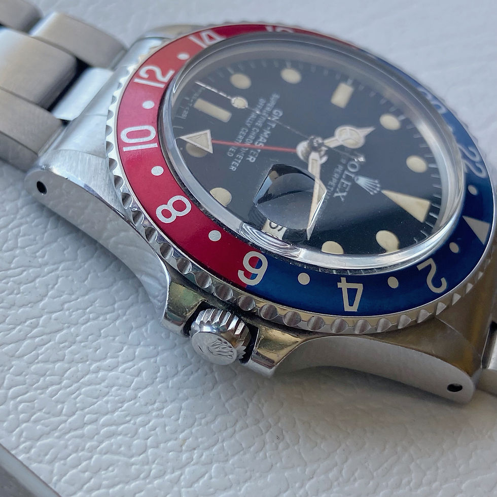 Thumbnail: 1977 Rolex GMT 1675 MK.4