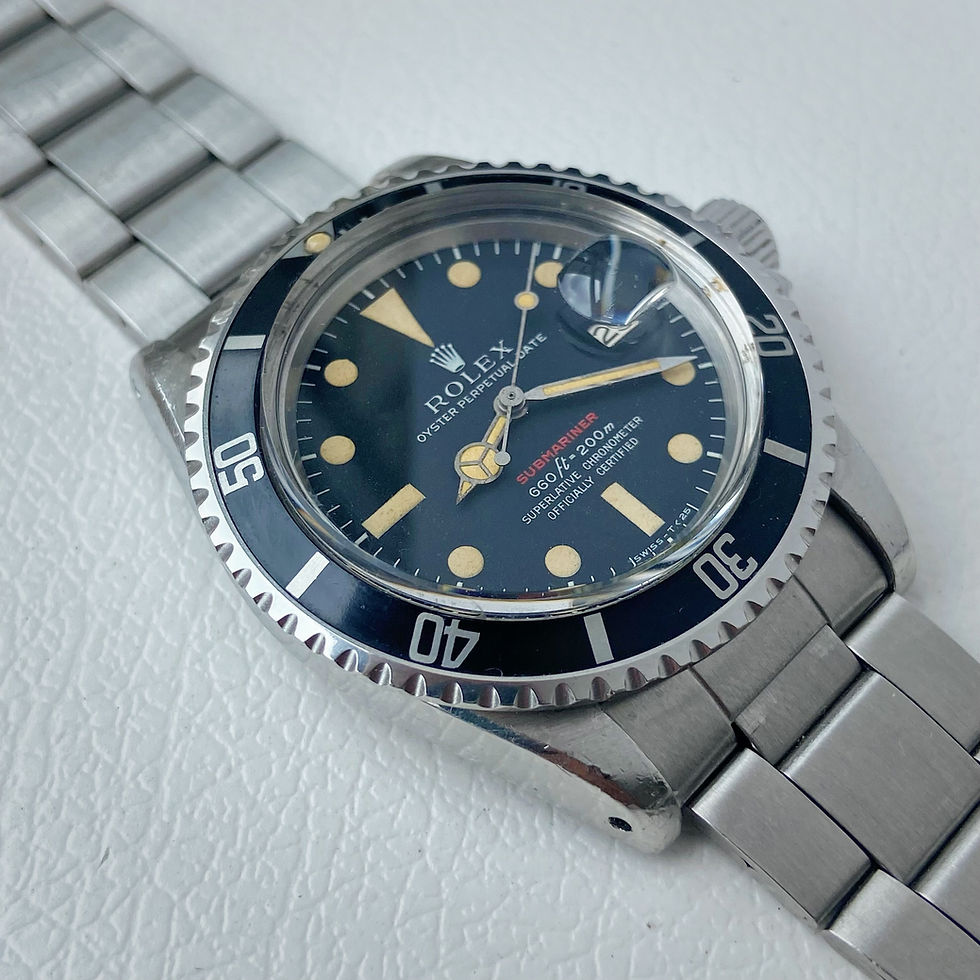 Thumbnail: 1970, Rolex Submariner Date 1680 single red Mk.5