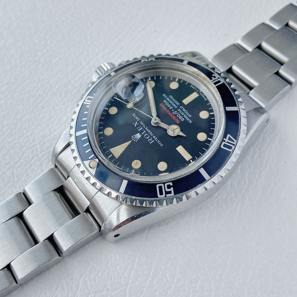 Thumbnail: 1970, Rolex Submariner Date 1680 single red Mk.5