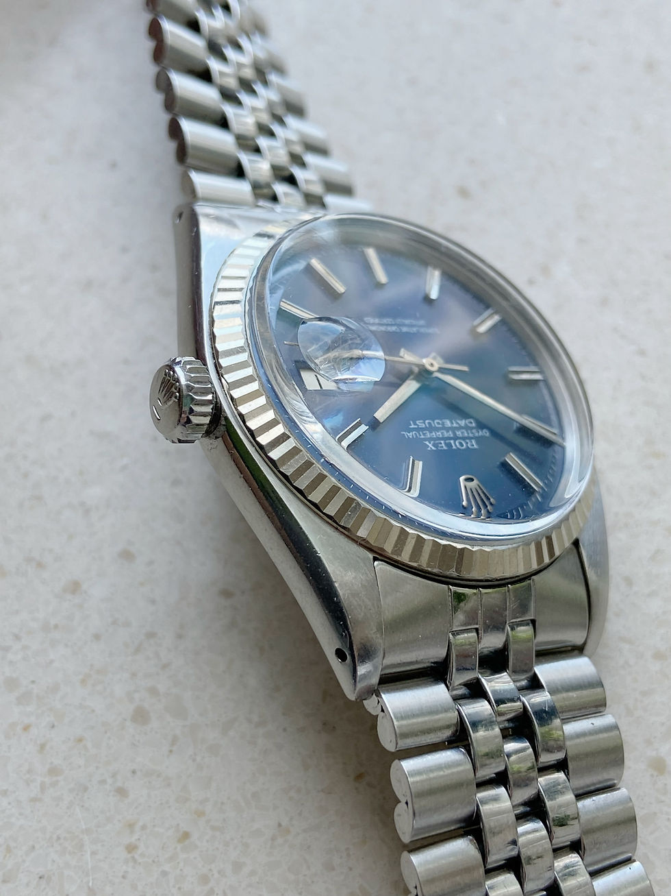 Thumbnail: 71’ Rolex Datejust 1601 blue Dial