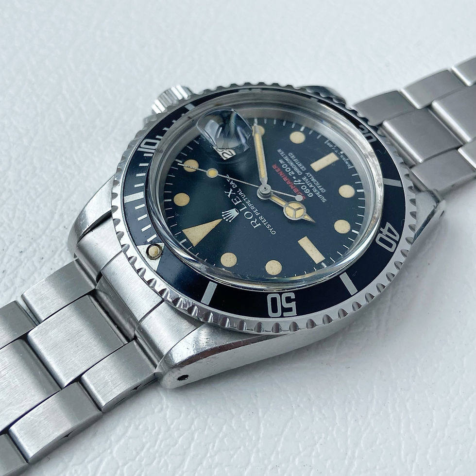 Thumbnail: 1970, Rolex Submariner Date 1680 single red Mk.5