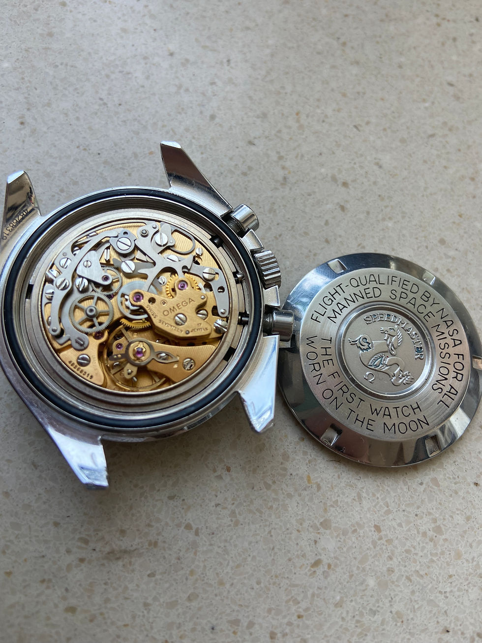 Thumbnail: 89’ Omega Long R, 145.022 Speedmaster Professional