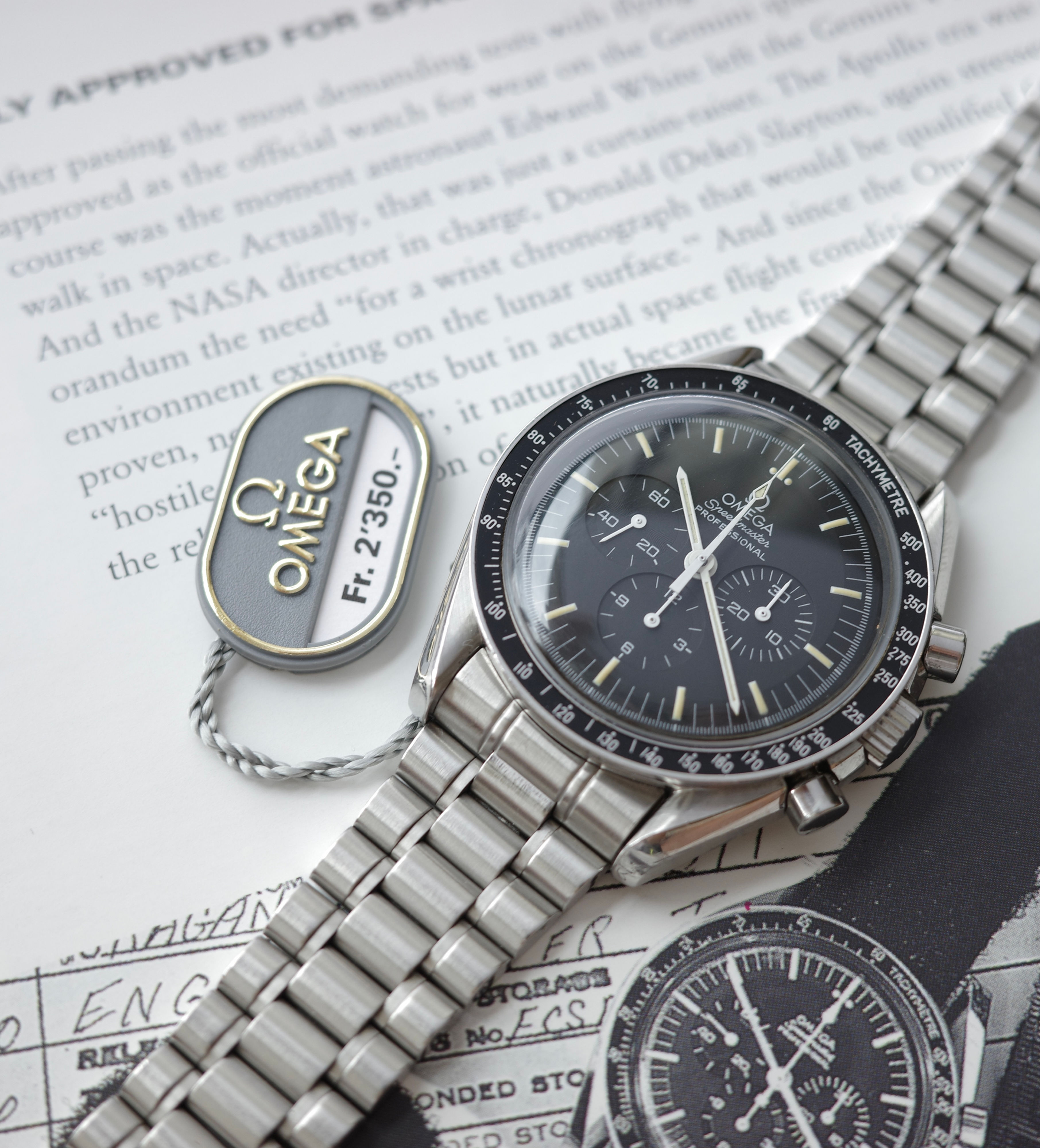 1993 Omega 3592.50 Speedmaster Professional Skeleton