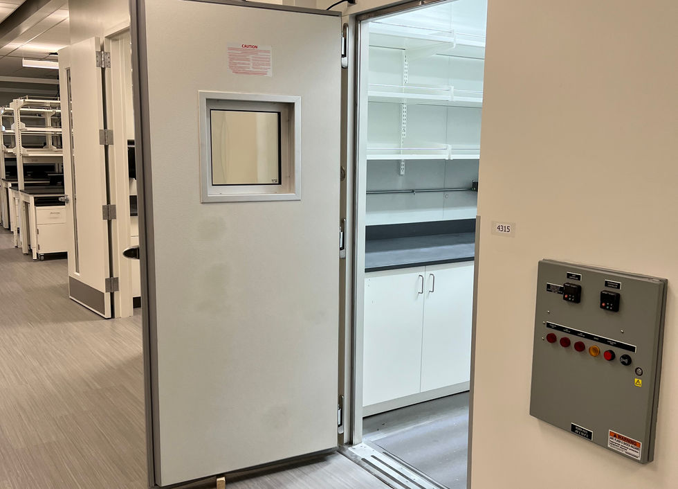 University of Wyoming Laramie refrigerated lab space