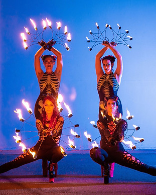 Fire Performers for hire - Aries Moon Circus