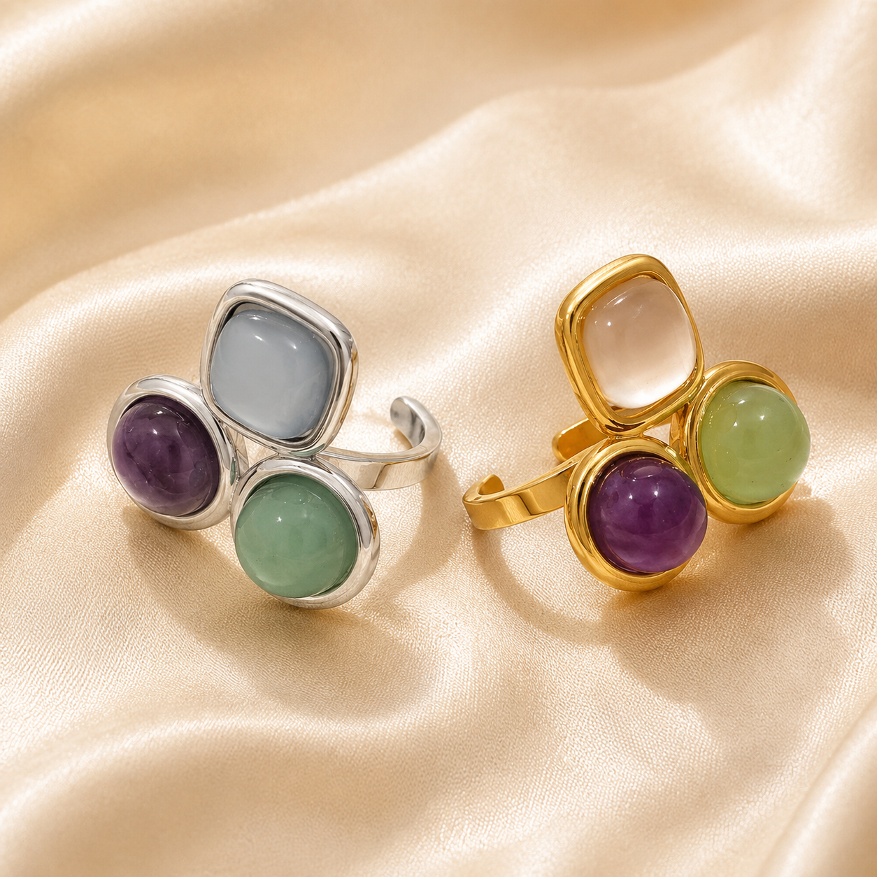 Sortija "Sweet Natural Stone"