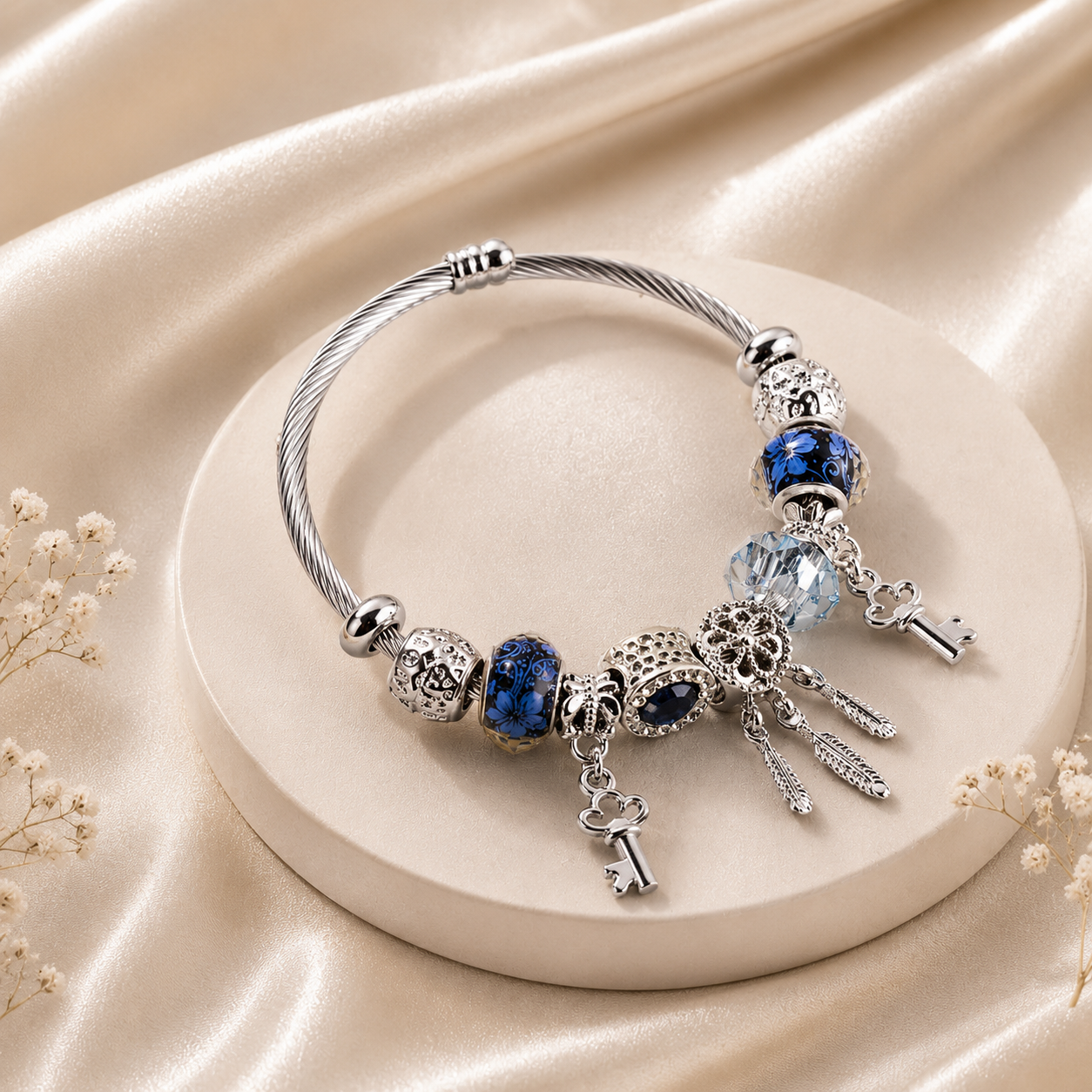 Pulsera con charms