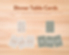 Family Dinner Table Cards DIGITAL