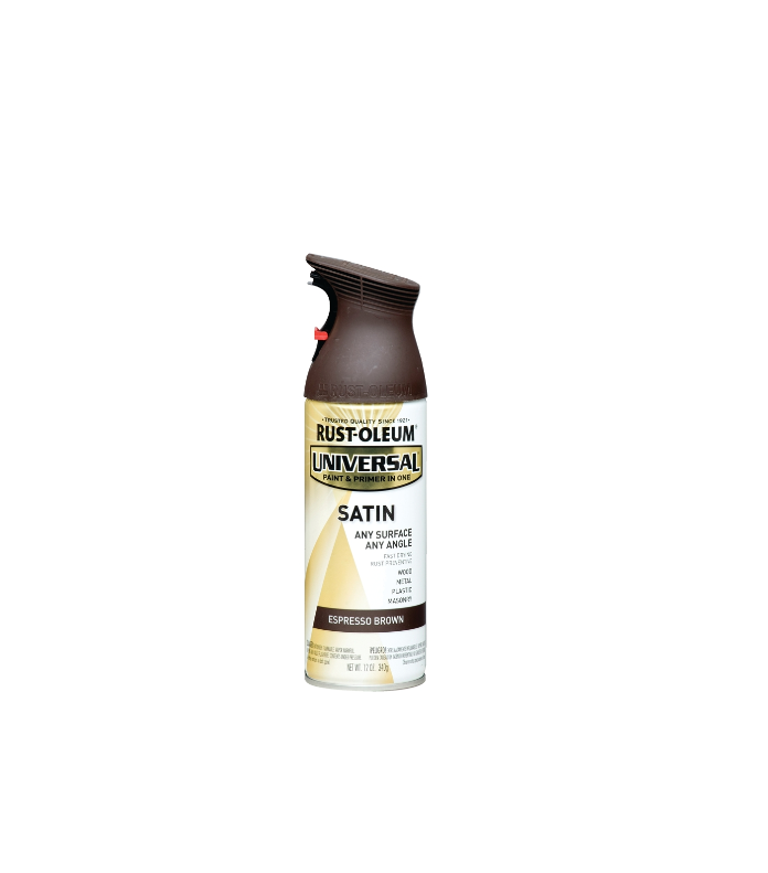 Specialty Enamel Spray Paint, Satin, Espresso Brown
