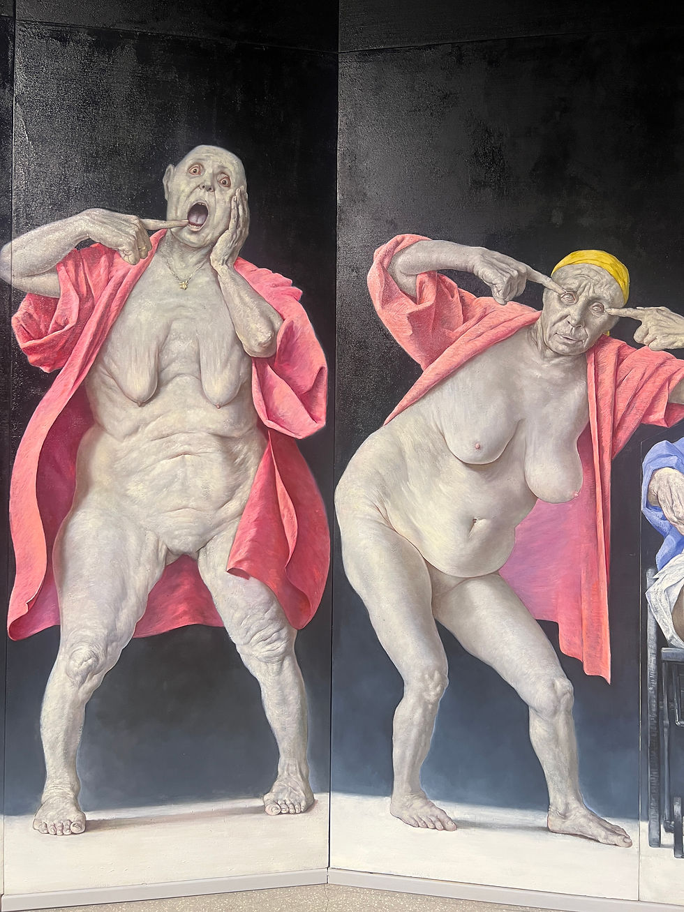 Sasha Okun, Gates of Justice (detail), 2024. Photo by Shlomit Oren