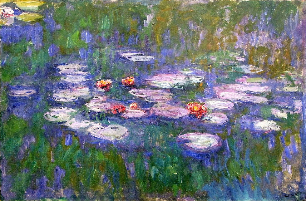 Claude Monet, Water Lilies, 1907
