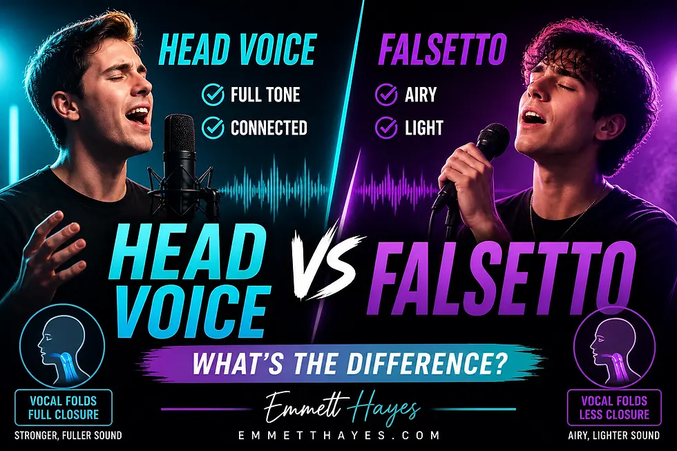 What's the Difference Between Head Voice and Falsetto?