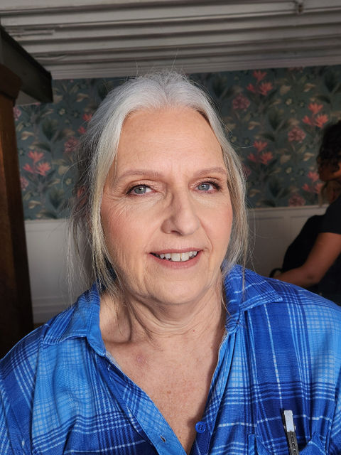 Mother of the bride makeup with radiant glow and defined eyes by MarthaK Makeup in Kitchener