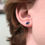 Thumbnail: Fair Trade Lapis Cone Studs