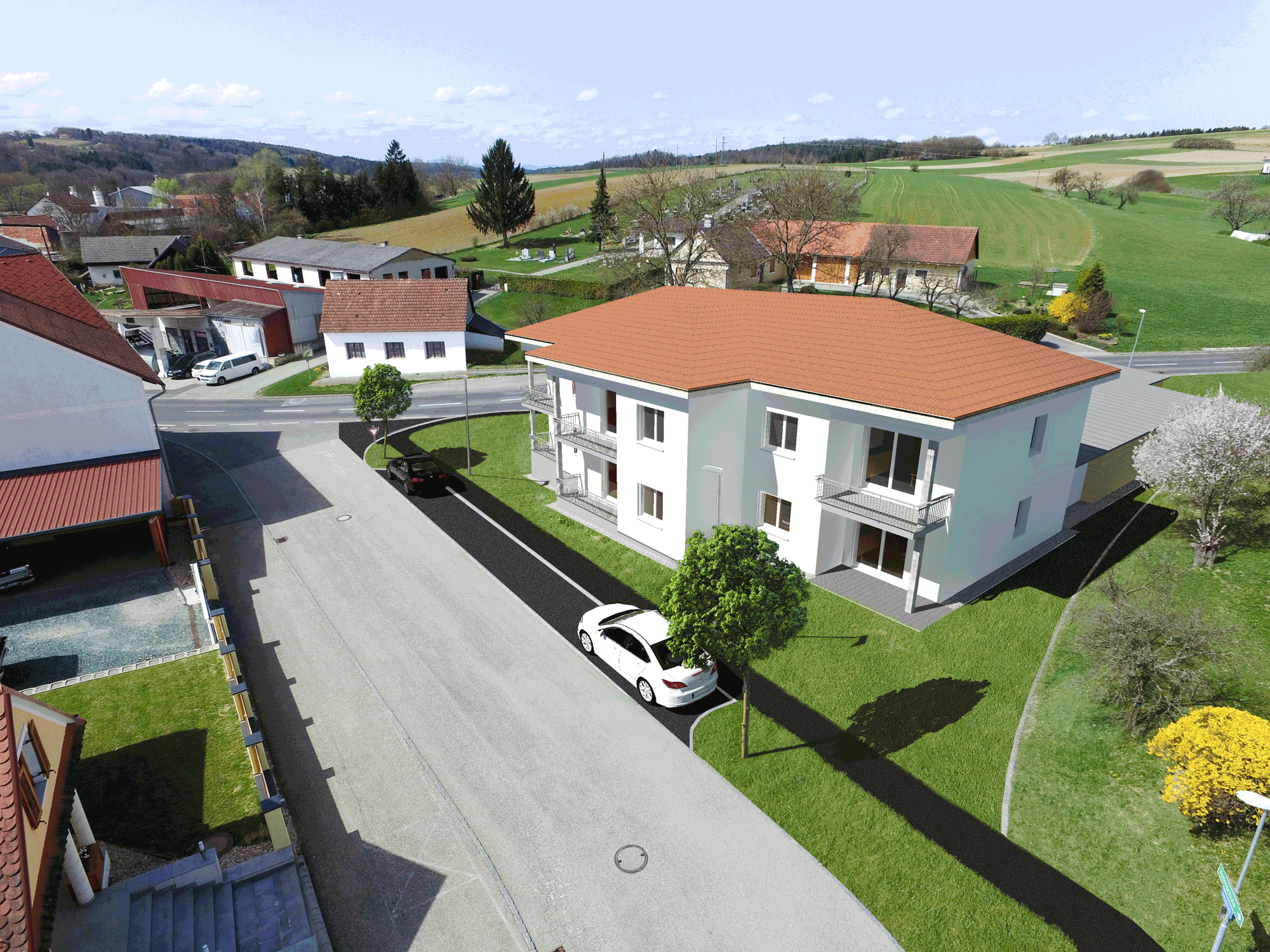 OSG Wohnhausanlage Gerersdorf, Oberwarter Siedlungsgenossenschaft, Siedlungsbau