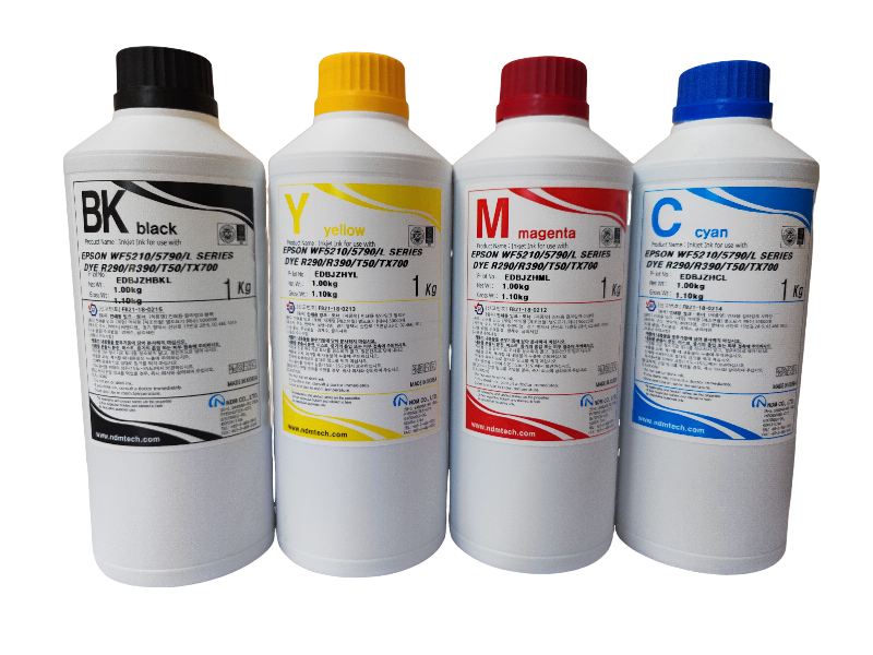 Tinta para Epson WF NDM - KIT 4 CORES (Corante)