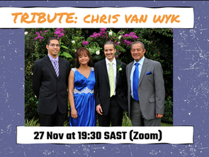 Tribute: Chris van Wyk