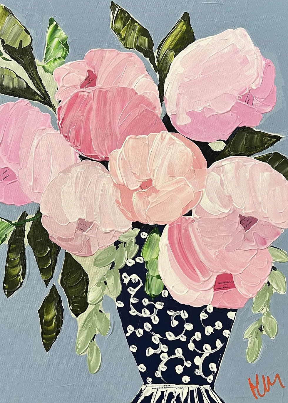 Thumbnail: Hot Pink and Chinoiserie Chic | Print