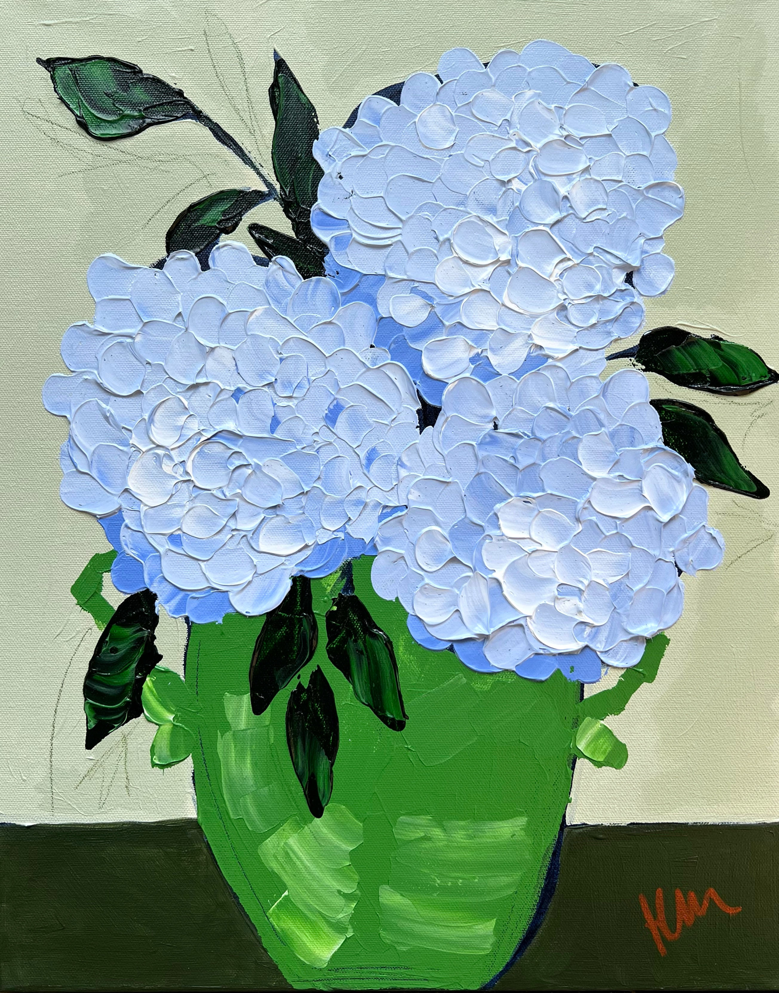 Let's Rain Check - 16" x 20"