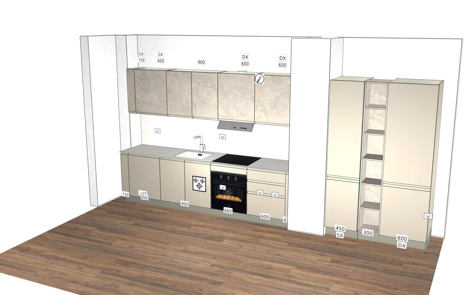CUCINA JEY FEEL PRONTA CONSEGNA