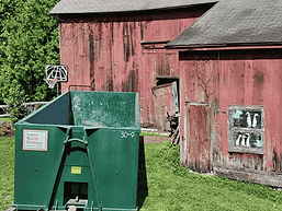 Simple Waste Disposal dropped off a dumpster for home renovation projects and debris removal