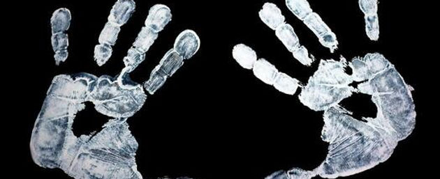 Data Potection, Copyright and Imprint Symbolic Picture, showing protective hands.