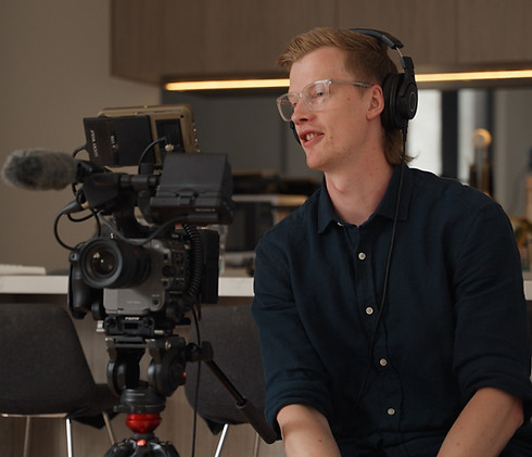 Zac Stevenson Videographer Behind Camera