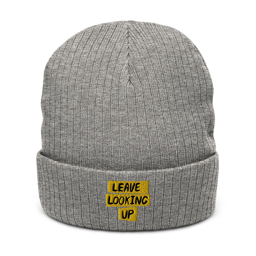 Thumbnail: Ribbed knit beanie