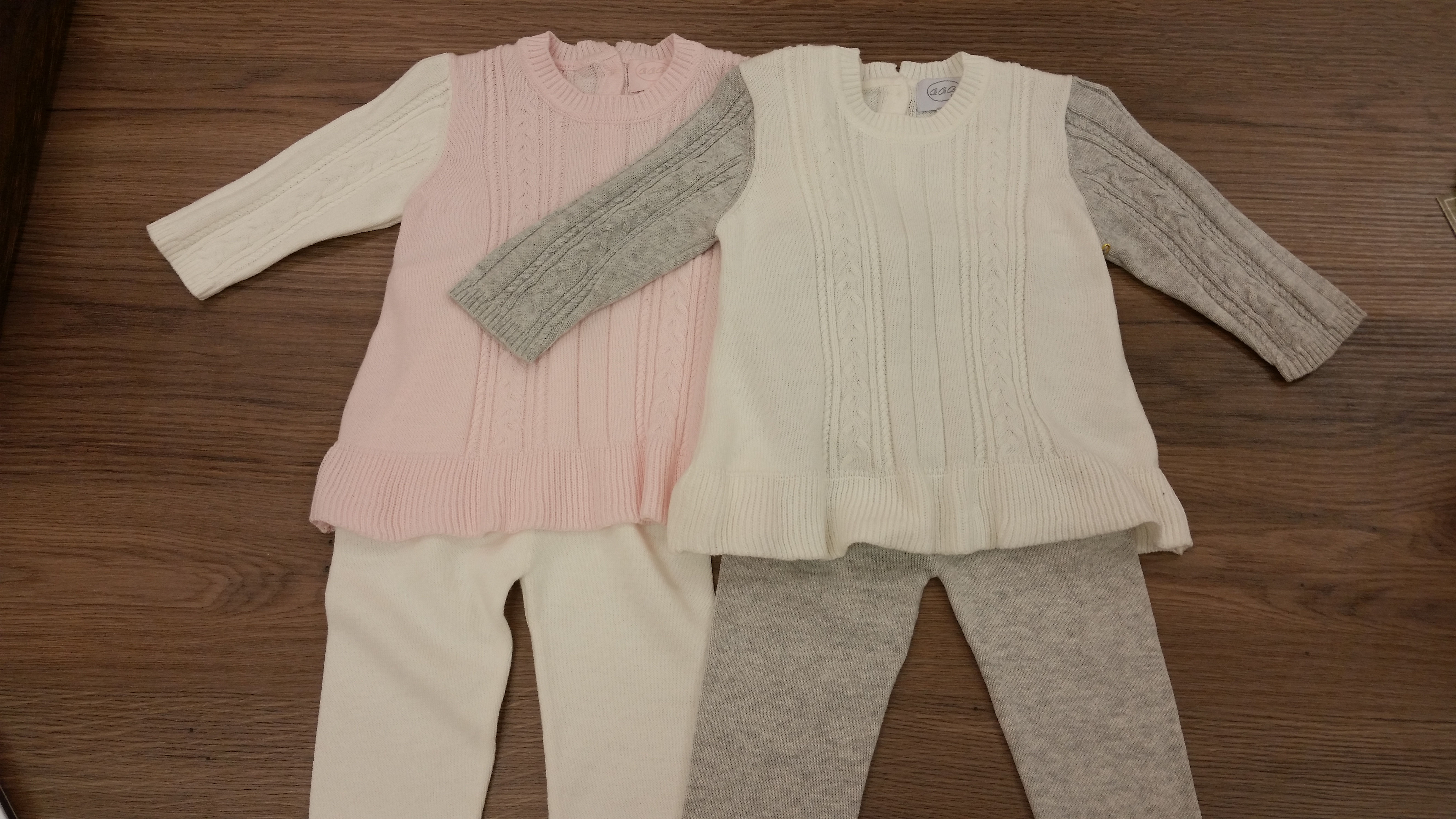 Knit 2PC with Stitching