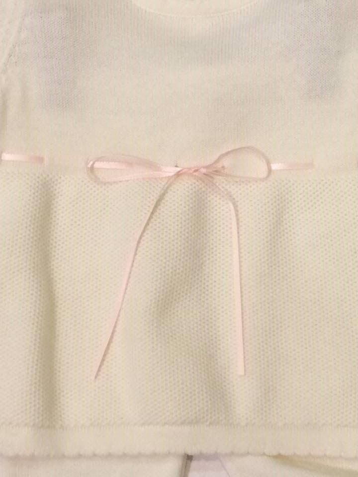 Thumbnail: Knit Satin Bow Swing Pant Set