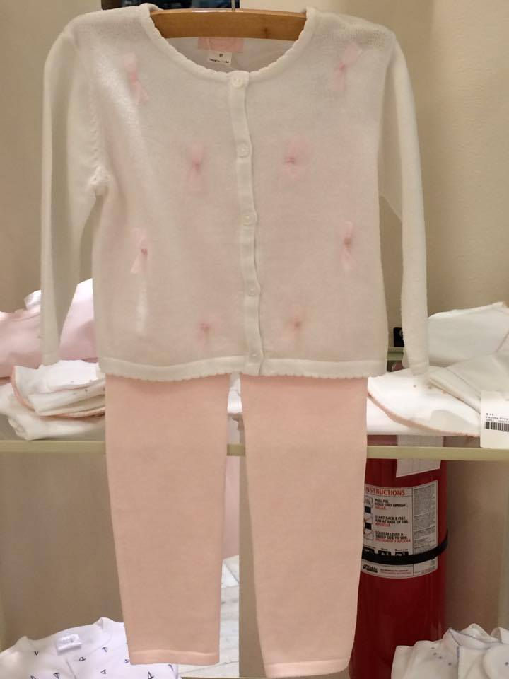 Thumbnail: Girl's Cardigan Set with Skinny Pant