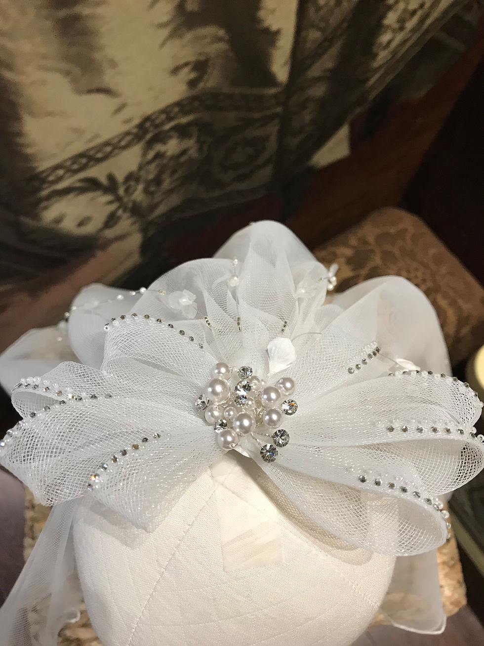 Thumbnail: Veil with Bow clip