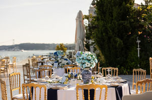 bahçede nişan daveti masa düzeni You & I Event