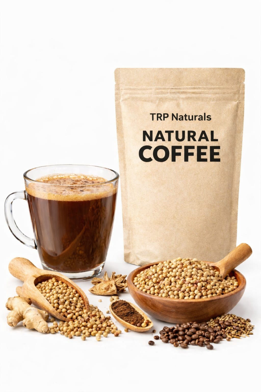 Natural coffee 100g caffeine free Coriander