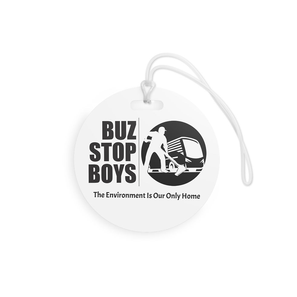 Thumbnail: BUZSTOPBOYS Eco-Friendly Luggage Tags | Travel Accessories / Personalized Tags