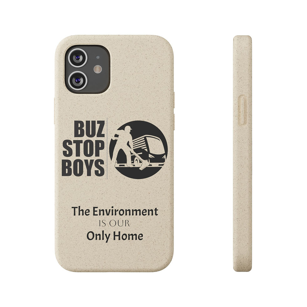 Thumbnail: BUZSTOPBOYS Eco-Friendly Phone Cases, Sustainable Phone Cover, 