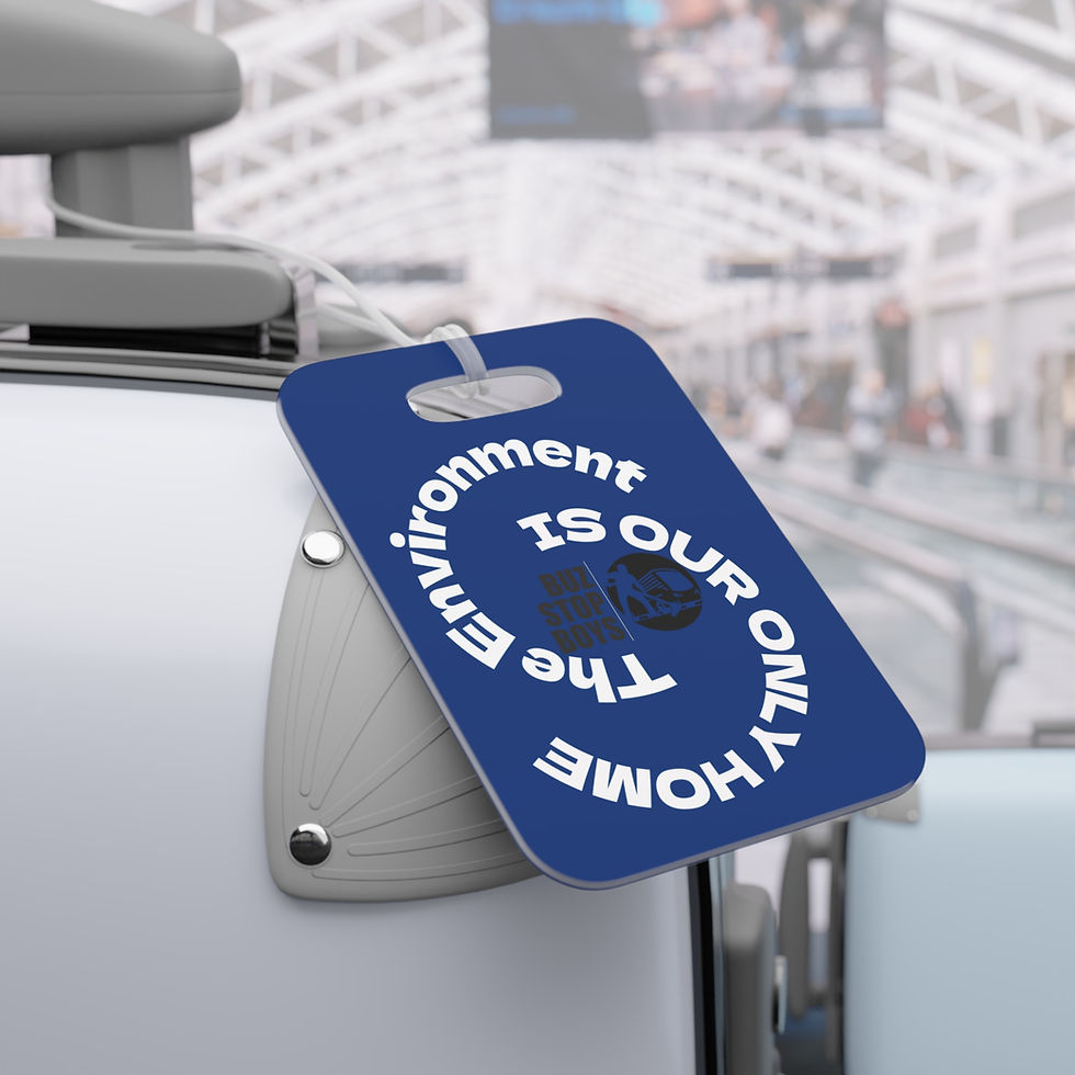 Thumbnail: BUZSTOPBOYS Eco-Friendly Luggage Tags | Travel Accessories / Personalized Tags