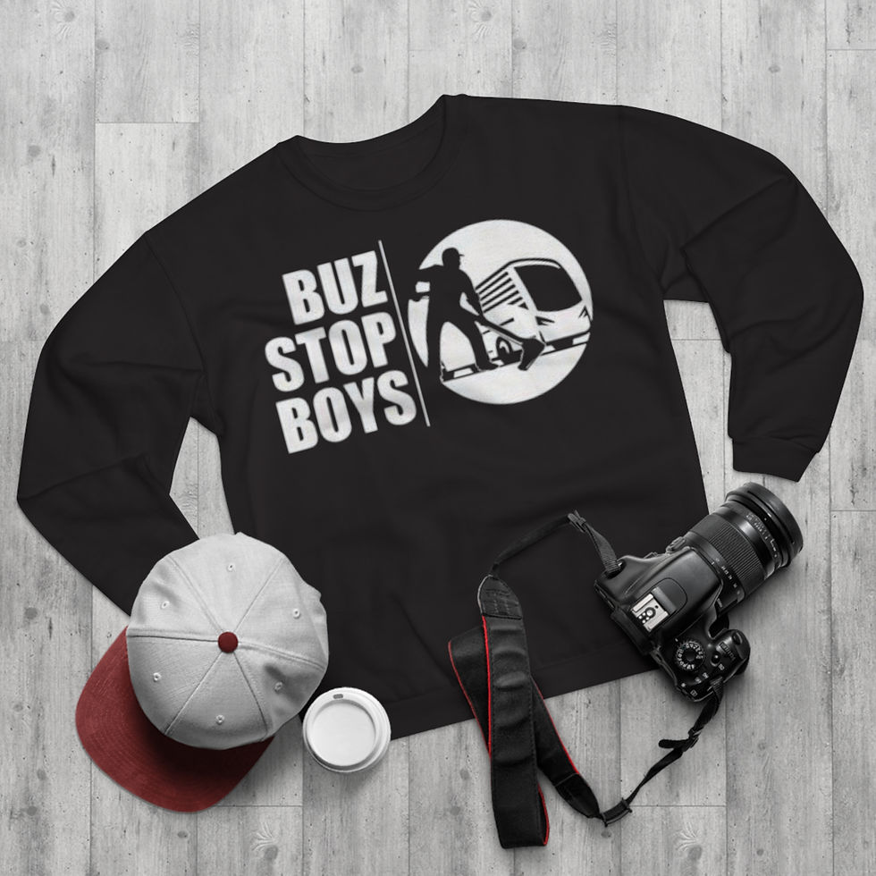 Thumbnail: BUZSTOPBOYS Unisex Crew Neck Sweatshirt