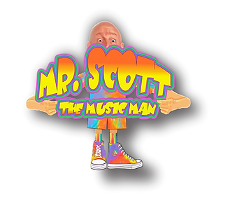 Mr. Scott the Music Man footer page logo
