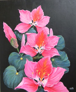 Bauhinia (1) acrylique 2022