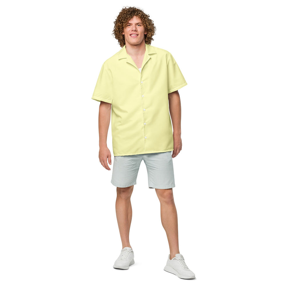 Thumbnail: Butter Yellow button shirt