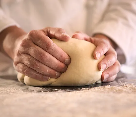 Molding the dough