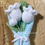 Miniature : Magnet bouquet fleurs au crochet 