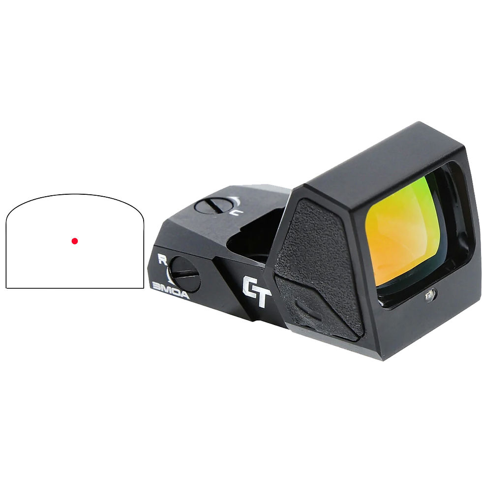 Thumbnail: CRIMSON TRACE RAD PRO RED REFLEX PISTOL SIGHT